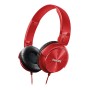 Auriculares Philips DJ  plegables SHL3060 rojos
