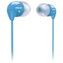 Auriculares Philips SHE3590AZ intrauditivos silicona azul