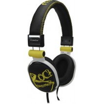 Auriculares Mooster Rock hilo bordado yellow MH56-YE