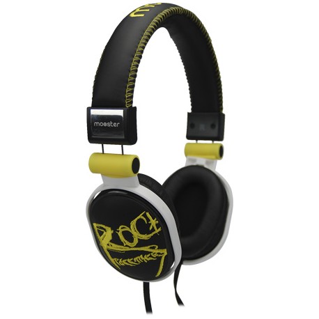Auriculares Mooster Rock hilo bordado yellow MH56-YE