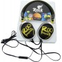Auriculares Mooster Rock hilo bordado yellow MH56-YE