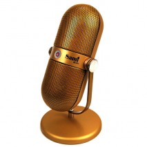 Altavoz bluetooth Sami  Rs-939 retro oro