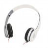 Auriculares Omega FH4007W blanco audiobeat plegable