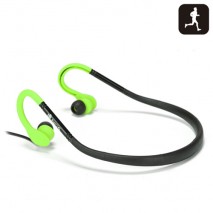 Auriculares deportivos NGS green Cougar