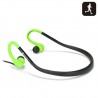Auriculares deportivos NGS green Cougar