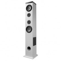 Torre de sonido Energy Sistem 2,1 Tower 5 bluetooth white 60W, Touch panel, USB/Sd y FM