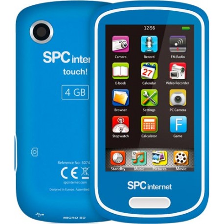 Reproductor MP5 tactil SPC Internet 5074A 2,8" 4GB