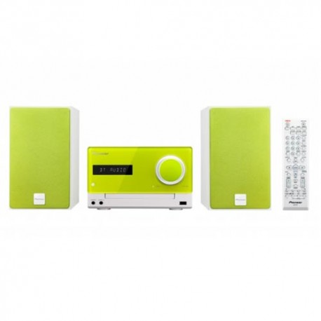 Mini Cadena PIONEER X CM35 N Lifestyle , Bluetooth y NFC , USB , 15W , Verde