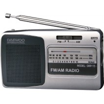 Radio Daewoo DRP-15 (salida auriculares - incluye pilas)