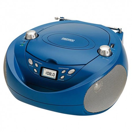 Radio cd USB DAEWOO dbu 37 blue