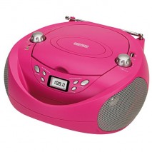 Radio cd USB Daewoo DBU 37 pink DBF106