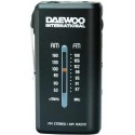 Radio portatil analogica DAEWOO drp-9 black