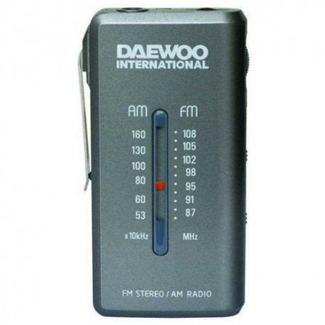Radio portatil analogica Daewoo DRP-9 gris