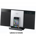 Micro Cadena Panasonic 10 w, USB IPOD Dock SCHC27ECS