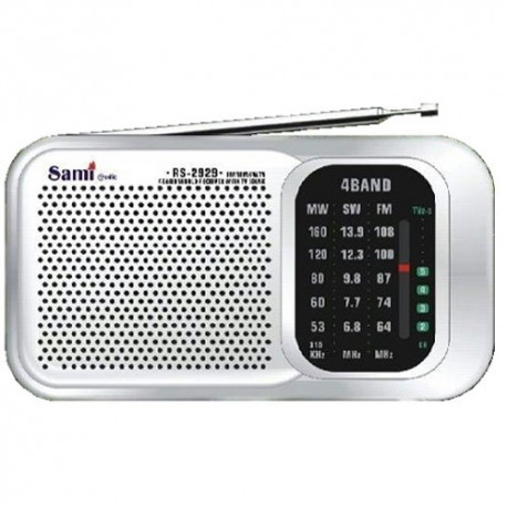 Radio Sami RS-2929 AC/DC y pilas 3 bandas