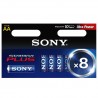 Blister ( 8 pilas ) Sony , AM3M8D,LR6 , AA , alcalinas ,