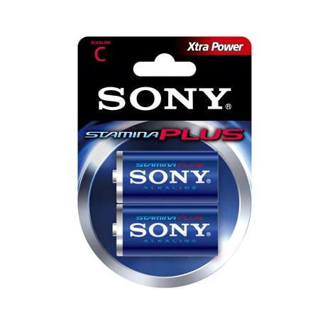 Blister 2 pilas Sony  AM2B2D LR14 , C , alcalinas