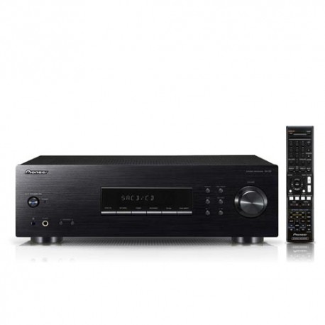 Receptor Pioneer SX 20 K, 2 x 100 W,  AM/FM con RDS, ecualizador MM Phono,  panel frontal de alumini