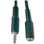 Cable prolongacion macho jack 3,5mm a hembra jack 3,5mm ( 3 m )