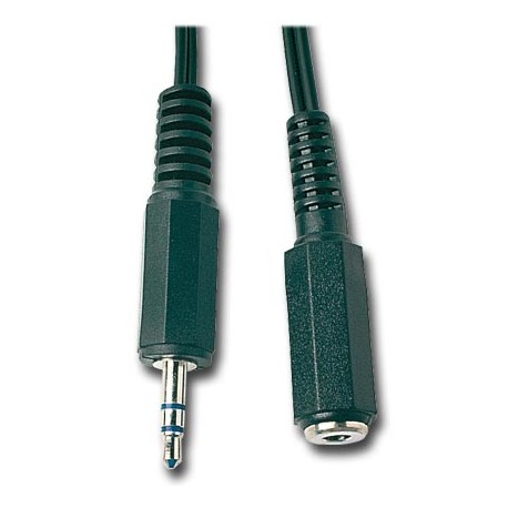 Cable prolongacion macho jack 3,5mm a hembra jack 3,5mm ( 3 m )