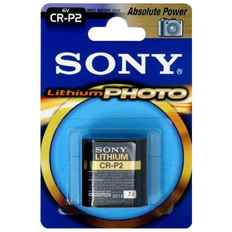 Blister 1 pila Sony CRP2 especial foto DL223 Litio (36 x 19,50 x 36) 6 v,