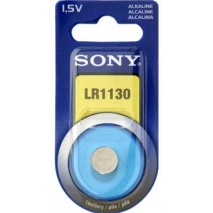 Blister 1 pila  alcalina LR1130 (3,05 d, x 11,60 alt,) 1,5 v,
