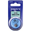 Blister pila Sony SR936SW SR 45 394 oxido de plata (9,50 d, x 3,60 alt,)  1,5 v,  v5 60 mAh,