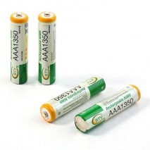 Pack de pilas recargables AAA de 1350 mAh, NI-MH