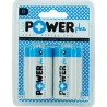 Blister 2 pilas alcalinas Powerplus SP8-1,5 v, D LR20