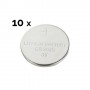 Caja con 10 Pilas de boton CR2025