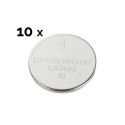 Caja con 10 Pilas de boton CR2025