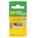 Pila alcalina GP 4LR44 B1 6 v, 13 x 25,20