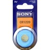 Blister 1 pila Sony CR1220 Litio (12,50 mm, d, x 2 alt,) 3 v,  38 mAh