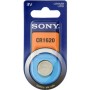 Blister 1 pila Sony  CR1620 Litio (16 mm, d, x 2 alt,) 3 v,  42 mAh,