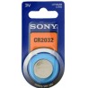Blister 1 pila Sony  CR2032 Litio (20 d, x 3,20 alt,)  3 v,  220 mAh,