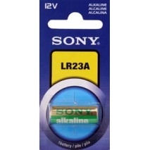 Blister 1 pila alcalina LR 23 LRV08 (10 d x 28 alt,) 12 v,
