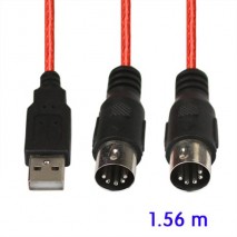 Cable MIDI PD330 USB para teclado Piano