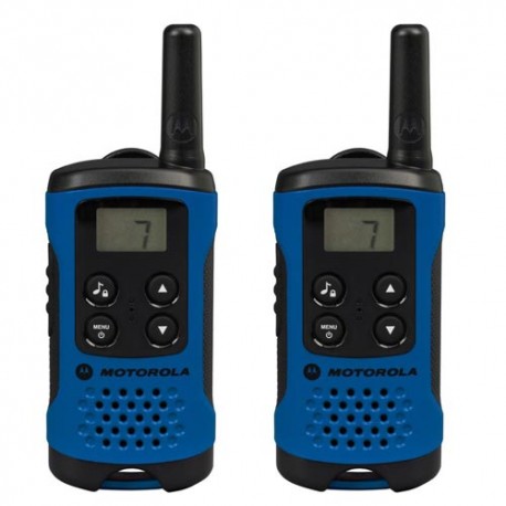 Pack de 2 unidades Walkie Talkies Motorola T41 azul