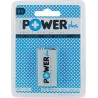Blister 1 pila alcalina Power Plus (SP9-9v ) 9 v,  6LR61 LR 09