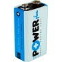 Blister 1 pila alcalina Power Plus (SP9-9v ) 9 v,  6LR61 LR 09
