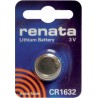 Pila alcalina Renata CR1632 3 v, 125 mAh,