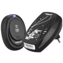 Timbre inalambrico waterproof IPX3 con receptor de red,