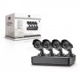 Kit vigilancia CCTV mini Conceptronic profesional 4 canales C4CCTVKITM1TB grabador con disco duro We