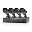 Kit vigilancia CCTV profesional Conceptronic profesional 8 canales C8CCTVKITP2TB grabador con disco