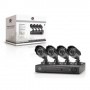 Kit vigilancia CCTV profesional Conceptronic profesional 8 canales C8CCTVKITP2TB grabador con disco