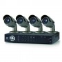 KIt vigilancia  CCTV Conceptronic profesional 8 canales C8CHCCTVKITP  con 4 camaras externas diurnas