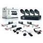 KIt vigilancia  CCTV Conceptronic profesional 8 canales C8CHCCTVKITP  con 4 camaras externas diurnas