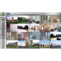 Software IP Panasonic de 9 camaras sobre 9