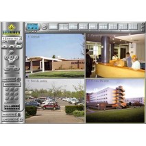 Software IP Panasonic de 4 camaras sobre 4