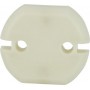 Pack con 6 protectores de enchufe Stauwer tipo europeo blanco